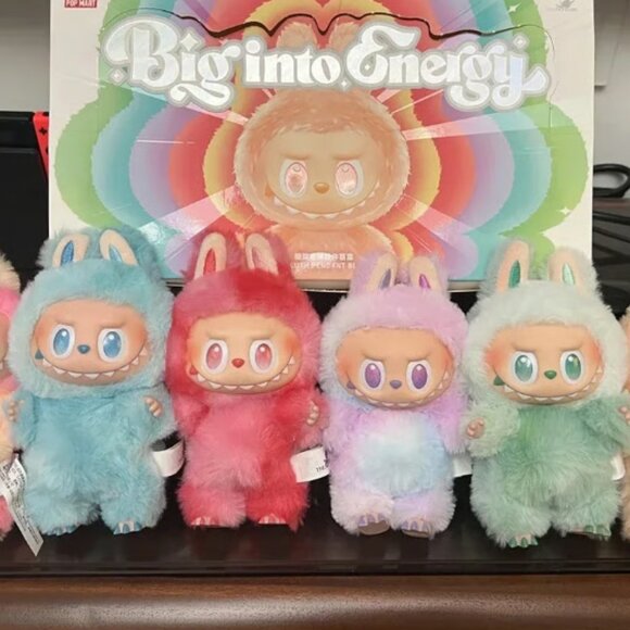 For Labubuuuxxxx Heartbeat Macaron Enamel The Monsters Face Blind Box - Picture 4 of 4